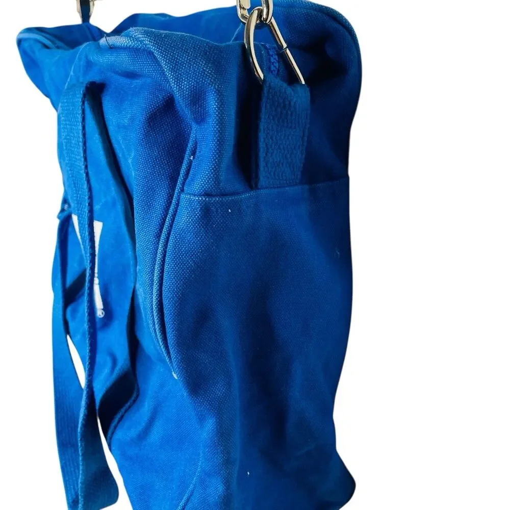 Vintage American Express Bag Blue Messenger Canvas